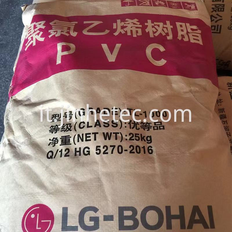 Tianjin LG-Bohai TL1000 PVC Resin For Pipe